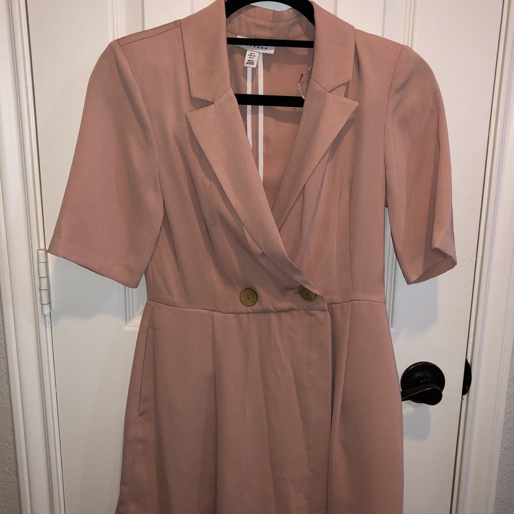 blazer skort romper